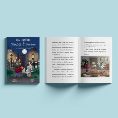 Livre - Les enquêtes de Parlotte & Woodson Tome 1 – Image 2